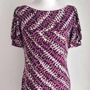 Dress Suzi Chin for Maggie Boutique Purple